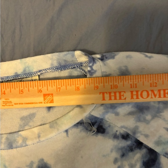 bobbie brooks sweater Plus Size Women’s 1X Tie-dye Blue/White NEW TAGS Comfy - Picture 9 of 12